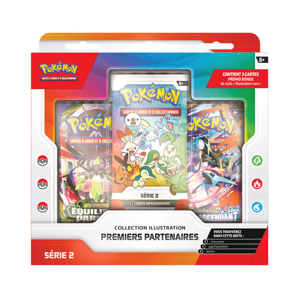 (Français) Pokémon Collection Illustration Premiers Partenaires Série 2 – Image 2